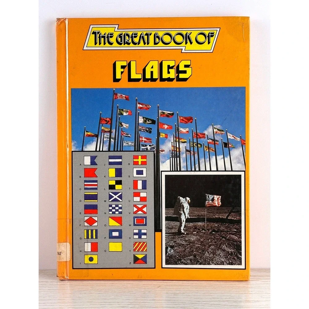 The Great Book of‎ Flags Children's Educational Hardcover World Flags